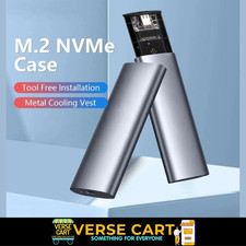 M.2 NVMe PCI-E SSD zu USB 3.2 Typ-C Gehäuse Case Konverter Adapter UASP Trim Computer Converters und Adapters price