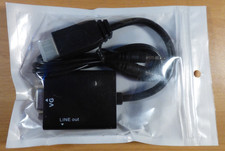 TV Zubehör HDMI zu VGA Adapter neu unbenutzt TV-Zubehör price