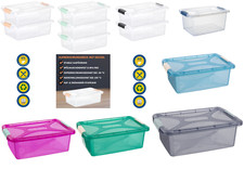 ENGELLAND Aufbewahrungsbox mit Deckel Stapelbar BPA-Plastik-Kunststoff Boxen Aufbewahrungsbox price