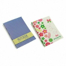 A4 Spiral Notizblock Kunststoffeinband verdrahtet Bondblock liniert liniert Jotter Schreiben Spiralli Defter price