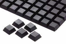 Gummifüße schwarz ca 8 mm x ca 20 mm selbstklebend 8013 Gerätefüße Möbelzubehör price