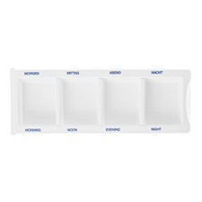 Medikamentendispenser Pillenbox Tablettenbox Pillendose für 1 Tag XL, 5 Stück Dispenser price