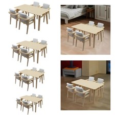 Puppenhaus-Tisch- und Stuhl-Set, Möbelspielzeug für Tisch- und Stuhlset price