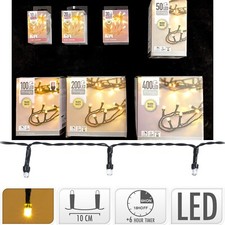 LED Lichterkette Diamant Weihnachten warmweiss 10 bis 400 LEDs  innen außen NEU Diamantkette price