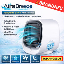 AiraBreeze™ Mini Klimaanlage Luftkühler Tragbar Ventilator Schlafzimmer Leise Klimaanlagen price
