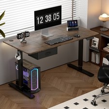 Höhenverstellbarer elektrischer Stehpult mit Schreibtischschublade Desk price
