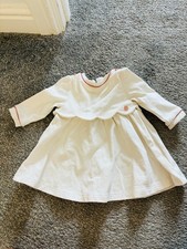 Ted Baker Baby Mädchen 3-6m Weiß Langarm Kleid Baby-Kleid price