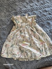 Mini Club Baby Mädchen Safari Tier Kleid 6 9 Monate Top Zustand Baby-Kleid price
