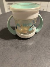 NUK Magic Cup Trinklernbecher Mit Griffen Und Decken Grün Mint Baby-Cup-Trinklernbecher price
