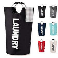 90L Faltbarer Stoff Wäschekorb Faltbar Wäschekorb Tasche Waschleimer Laundry Basket price