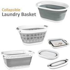 Faltbarer Faltbarer Wäsche Waschkorb Aufbewahrung Platzsparend Stoff Eimer Eimer Laundry Basket price
