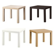 IKEA LACK quadratischer Beistelltisch 55x55cm – Kaffee, Lampe, Display, Home Office Büro-Side Table price