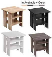 3 Ebenen Holz Aufbewahrung Nachttisch Beistelltisch Kaffee Tee Nachttisch Regal Wohnzimmer Büro-Side Table price