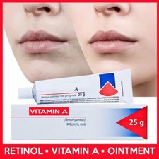 Salbe Vitamin A mit RETINOL Tattoo Nachsorge Windelausschlag Maść z Witaminą A Diaper Rash Creme price