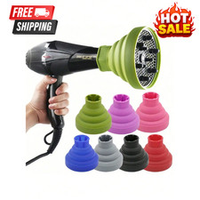 Universal Haar Diffusor Silikon Trockner Aufsatz Locken Styling Werkzeug UK Hair Dryers price