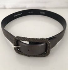 RICHARD GAMPEL Damen Belt Gurtel Braun Leder 80/32! Damen-Belt price