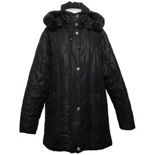 Longbeach, Wintermantel, Damen, Größe: XL, Schwarz, Polyester, Sonstiges #flo Long Mantel price