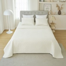 Tagesdecke mit 2 Kissenbezügen Bettüberwurf Steppdecke 3 tlg Wohndecke 5033be Tagesdecke price