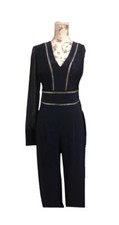 WEIHNACHTEN ARNO LATZHOSE / ANZUG elegant mit Applikationen und Spitze Gr. 44 Damen-Jumpsuit und Dungarees price