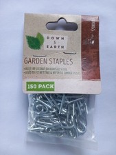 Erdbodenständige Drahtklammern verzinkt 20 mm 150 Stück Staple Wire price