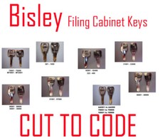 Bisley Ersatz-Aktenschrankschlüssel nach Code zugeschnitten - Schlüssel professionell geschnitten Filing Cabinet price