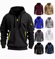 Herren Casual Sweatshirt mit Kapuze und Kapuze Pullover mit Reißverschluss T-Hemd & Sweatshirt (Outdoor) price