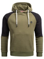 Herren Sweatshirt Kapuzenpullover Kapuze Hoodie Sweater Olive S T689 B-26 T-Hemd & Sweatshirt (Outdoor) price