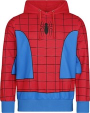 Spider-Man Kapuzenpullover Herren Suit blau/rot Herren-Suit price