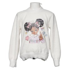 Sweatshirt, Größe: 130, Weiß/Mehrfarbig, Elasthan/Polyester, Print, Mädchen #1fE Mädchen-Sweatshirt price