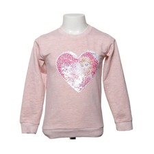 Sweatshirt, Größe: 110/116, Pink, Print, Mädchen #3ee Mädchen-Sweatshirt price