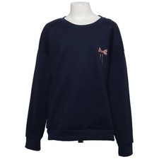 Sweatshirt, Größe: 146, Blau, Polyester, Einfarbig, Mädchen #Z8u Mädchen-Sweatshirt price