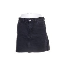 H&M, Jeansrock, Größe: 38, Schwarz, Baumwolle, Einfarbig, Denim, Damen #8ic Jeans / Denim Rock price