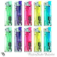Feuerzeug "LUZ" mit LED LICHT 1-10 SOFT FLAME Gas Lighter Lighter price