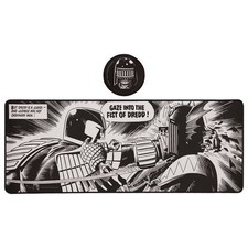 2000 AD Judge Dredd XL Schreibtischunterlage und Untersetzer Set Desk Pad Set price