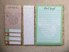 Disney Schreibtischplaner Mickey Mouse Set, Notizblock/ To Do Liste etc Desk Pad Set price
