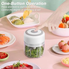 Mini Küchenzerkleinerer Elektrischer Prozessor Mixer Glas Mixer Knoblauch Gewürze Mahlwerk Choppers / Food Processors price