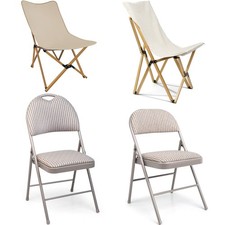 NEU DELUXE STARKES STAHL METALLGESTELL STOFF GEPOLSTERT KLAPPBAR BÜRO RÜCKENLEHNE STUHL Büro-Work Chair price