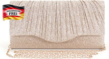 Damentasche Glitzer Clutch Abendtasche mit abnehmbarer Schulterkette für Hochzei Clutch Tasche price