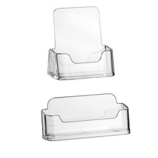 Visitenkartenständer, Hochformat / Querformat Visitenkartenhalter, Büro Werbung Visitenkartenhalter price