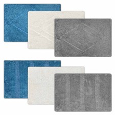 Badezimmer Teppich 60x40 cm Baumwolle Badematte Badvorleger Badteppich Badläufer Badezimmer-Teppich price