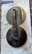 ** HOME & BATH **  2er Set  Handtuchhaken ~ schwarz ~ Metall ~ NEU Bath Handtuch price