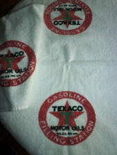 VINTAGE  90`- 2  X Handtuch Frottee 40 x 64 cm `TEXACO-Springs Bath Fashions-USA Bath Handtuch price