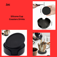 Silikon Tasse Untersetzer Getränke, Hitzebeständiges Glaskissen, Couchtisch Coaster price