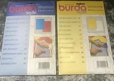 BURDA Copy Transparent Kohlepapier gelb & weiß oder blau & rot Copy Paper price