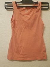 Mädchen Tanktop ärmellos Oberteil Shirt 146 / 152 Bio Baumwolle Stretch Rosa Mädchen-Tank Top price
