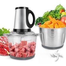 Elektrischer Fleischwolf Fleischwolf Mixer Mixer Küchenzerkleinerer Maschine 2x 3L Schüsseln Meat Grinders price
