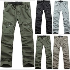 Herren Bundhose Trekkinghose Wanderhose Schnelltrocknend Hosen Outdoor Zip Off Y Hosen (Outdoor) price