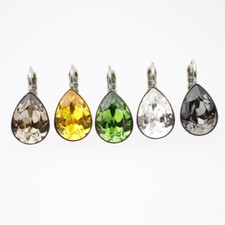 Ohrringe mit Swarovski Pearshape Swarovski Kristallen Tropfen Ohrringe Crystal Swarovski Earrings price