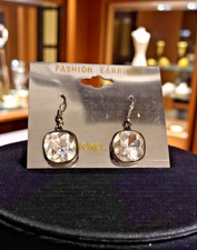 Wie von Swarovski - Facettierte Kissen Ohrringe  nickelfrei Swarovski Earrings price