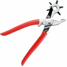 Lochherstellung drehbare Lochzange für Ledergürtel Ösenwerkzeug 6 Größen DT20910 Hole Punch price